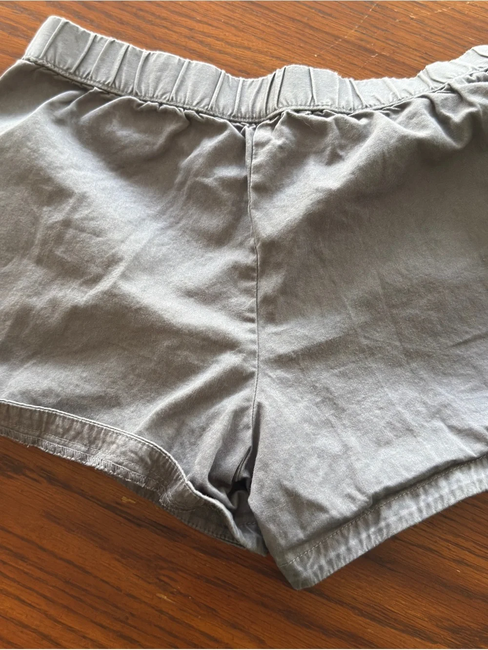 Girls Gymboree Gray Athletic Shorts with Pink Drawcord kids size 10